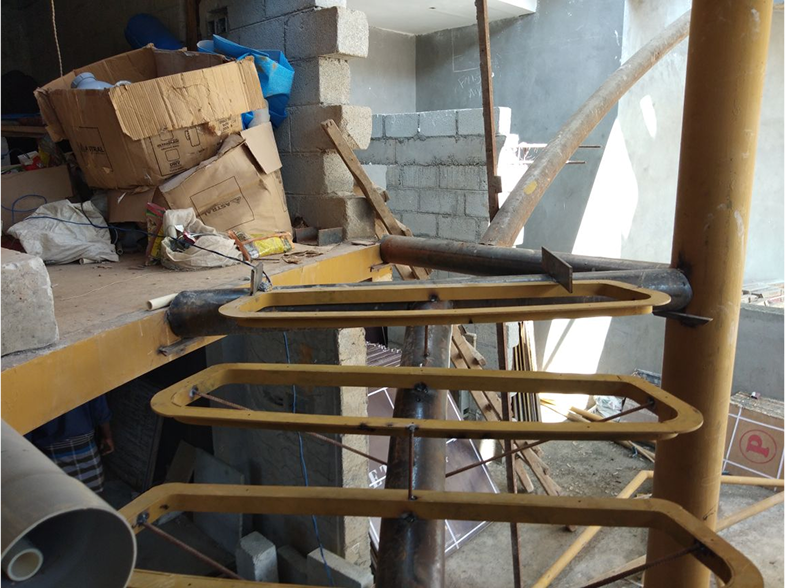 Stair Brickwork Construction