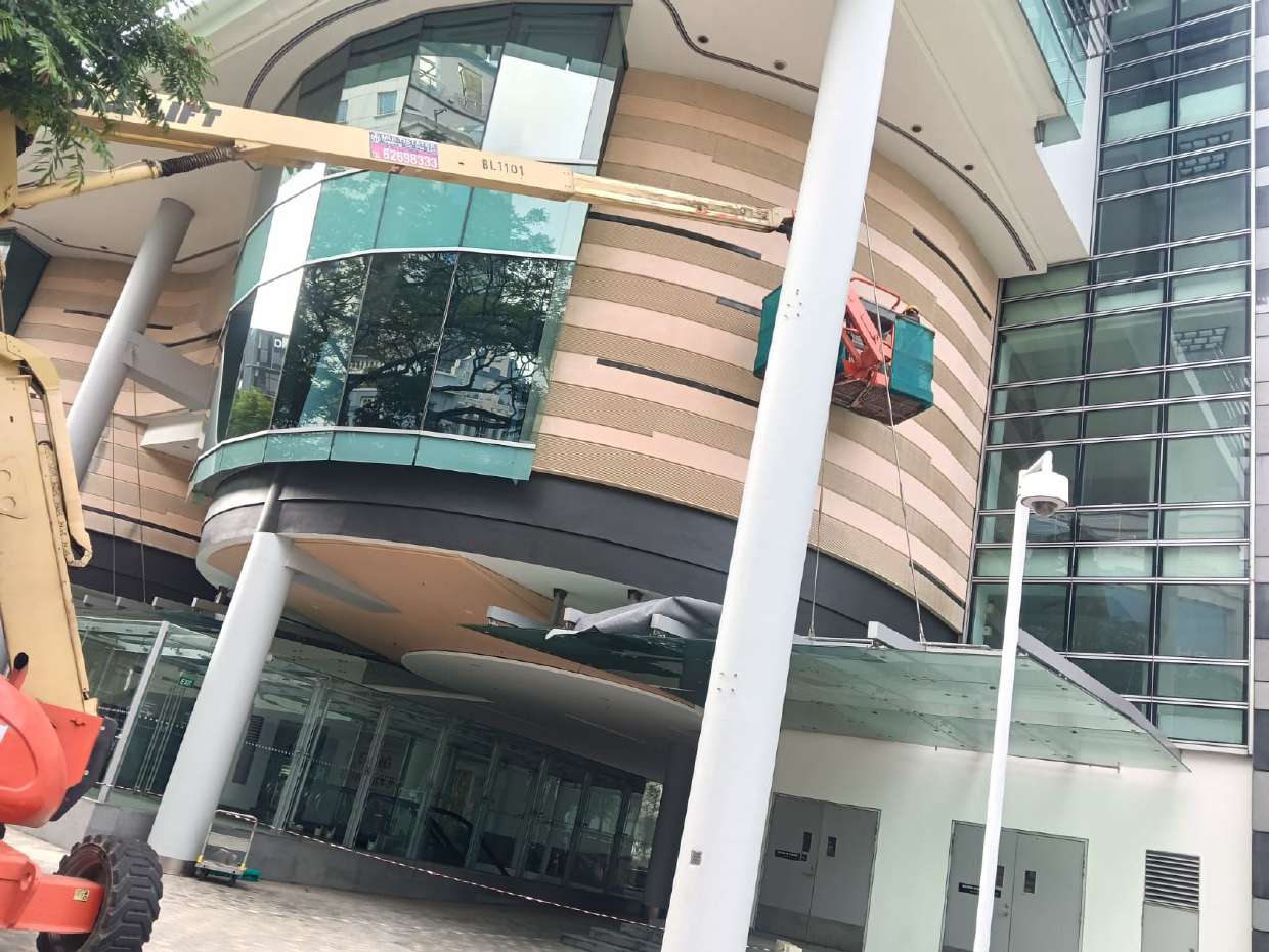 RR Engineering high-access facade project