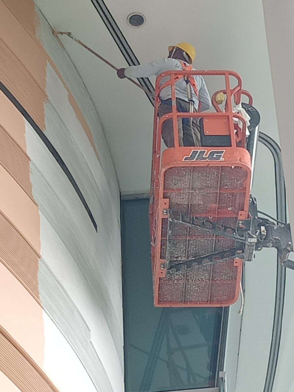 RR Engineering team carrying out building renovation work